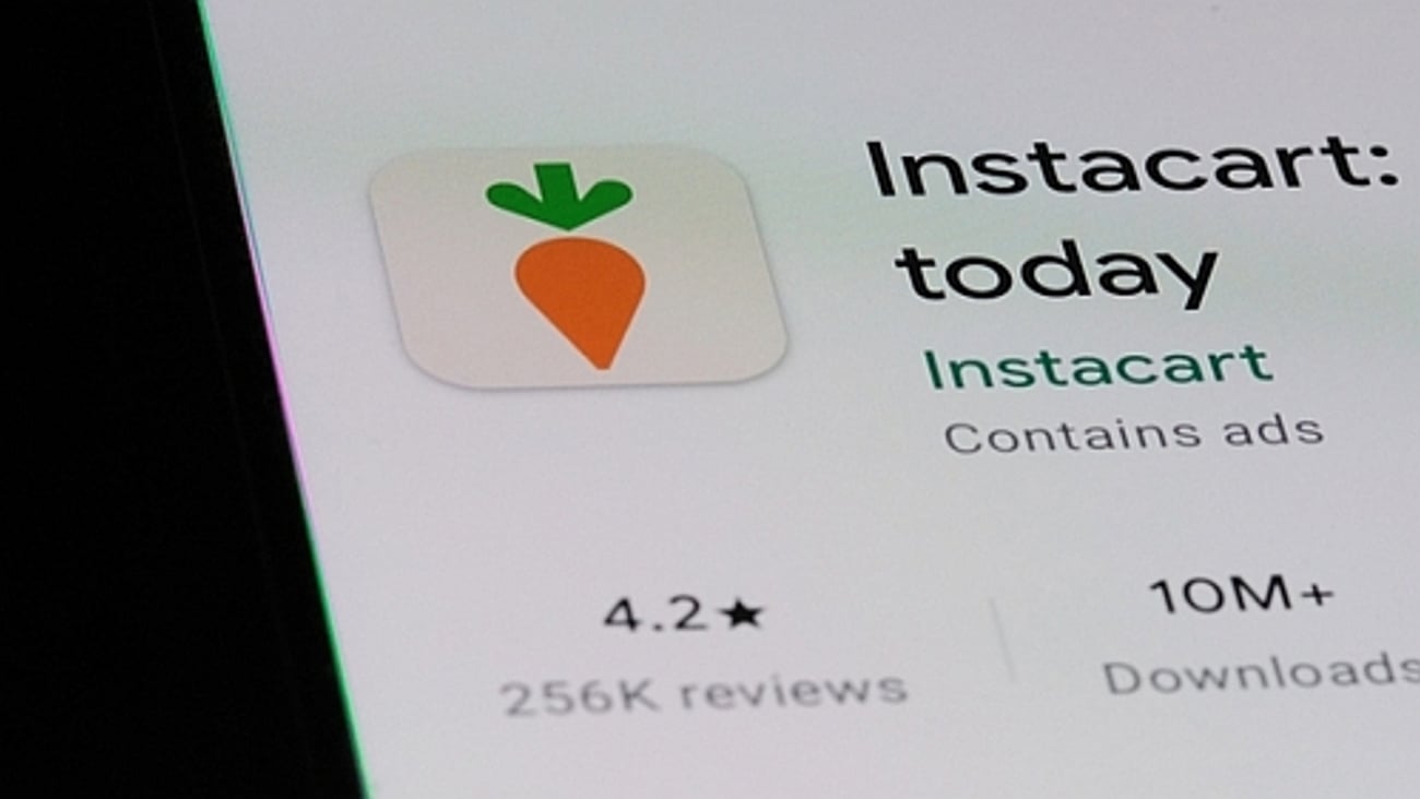 Instacart app teaser