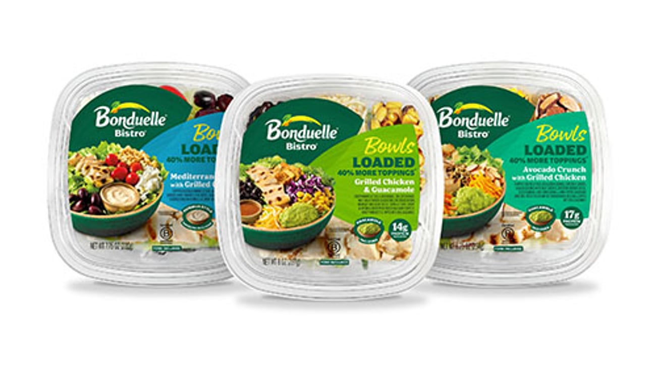 Bonduelle Bistro Loaded Bowls Teaser