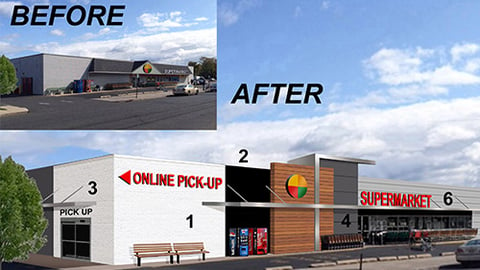 Strategic Supermarket Design Breathes New Life