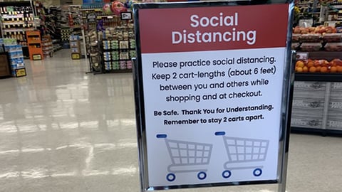 Albertsons Adds Social Distancing Measures