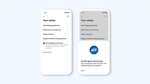 ADT, Instacart Team on Mobile Solution