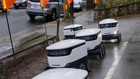 Robots Deliver More Groceries to Homebound Shoppers