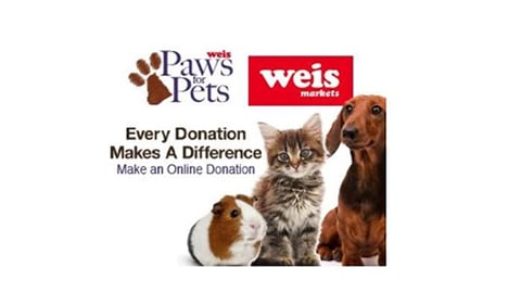 Weis Markets Puts Paws for Pets Online