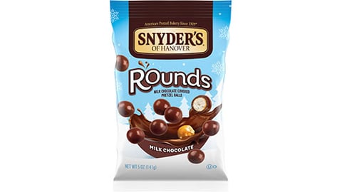 Snyder’s of Hanover Milk Chocolate Covered Pretzel Rounds