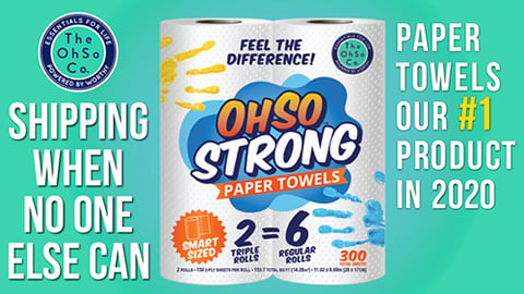 OhSo Strong Paper Towels 2-Pack