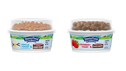 Stonyfield Organic Kids Yogurt with EnviroKidz Cereal Toppers