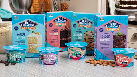 Blue Diamond Almond Flour Baking Mixes and Tasty Little Cup