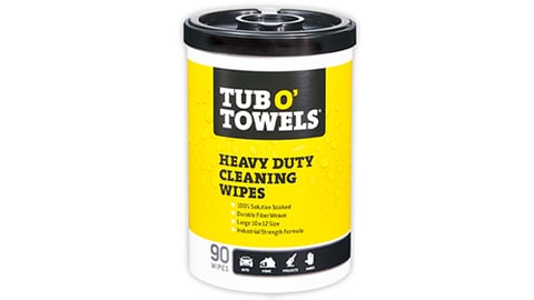 Tub O’ Towels Heavy Duty Cleaning Wipes