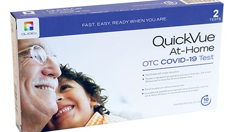 Tops Selling Over-the-Counter COVID-19 At-Home Testing Kits Quidel 