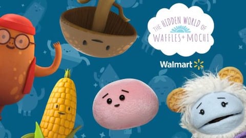 Walmart Partners With Netflix’s 'Waffles + Mochi' to Teach Families About Healthy Eating 