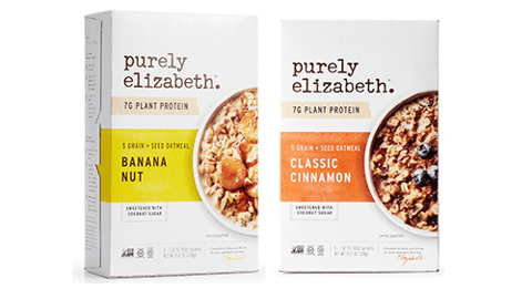 Purely Elizabeth 5 Grain + Seed Oatmeal Single Serve Packets