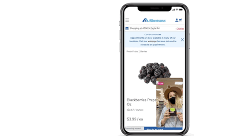 Albertsons 1st Nat’l Grocer to Leverage Firework’s Short-Form Video Capability