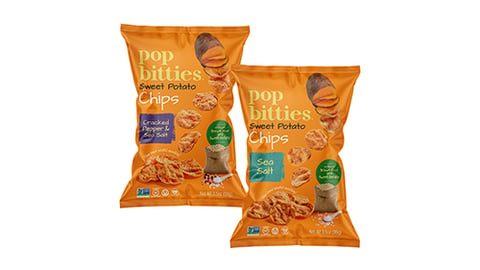 Pop Bitties Sweet Potato Chips