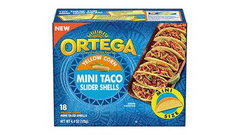 Ortega Mini Taco Slider Shells