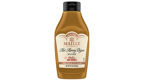 Maille Hot Honey Dijon Made With Mike’s Hot Honey