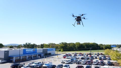 Walmart drone