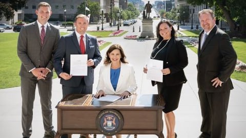 Mich gov act signing