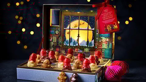Target Marks & Spencer Santa’s Magical Light Up Chocolate Workshop Teaser