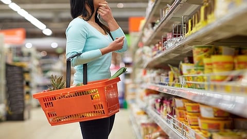 Shopper at point of sale