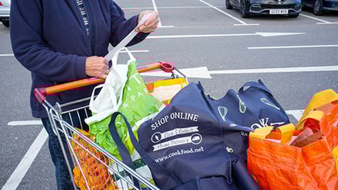 Shopper in Parking Lot Teaser