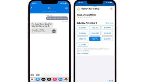 Walmart Text to Shop teaser