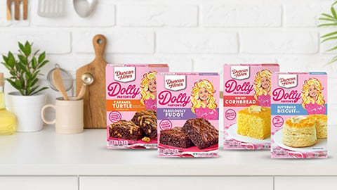 Duncan Hines Dolly Parton Baking Mixes Teaser