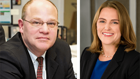 Left to right: Steve Markenson, Kelli Windsor