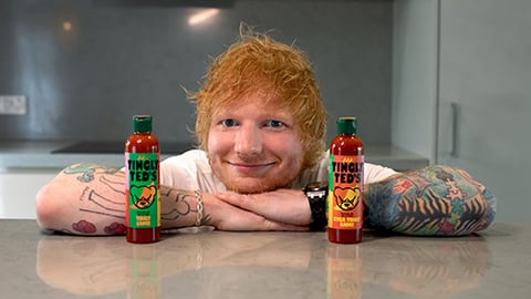 Tingly Ted's Hot Sauce Ed Sheeran Teaser