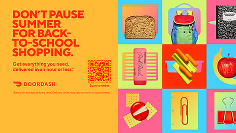 DoorDash Back-to-School Hub Teaser