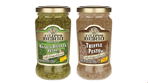 Filippo Berio Pesto Varieties Teaser