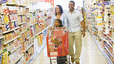 Family Food Shopping Teaser