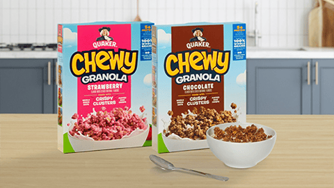 Quaker Chewy Granola Teaser