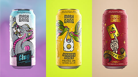 Mash Gang Nonalcoholic Beers Teaser