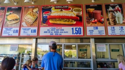 Costco food court