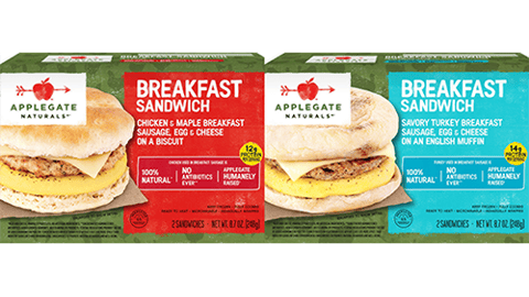 Applegate Naturals Breakfast Sandwiches Teaser