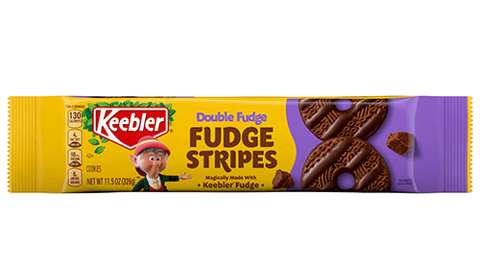 Keebler Fudge Stripes Double Fudge Cookies Teaser