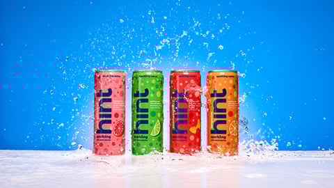 Hint Sparkling Water With Electrolytes Lineup Teaser