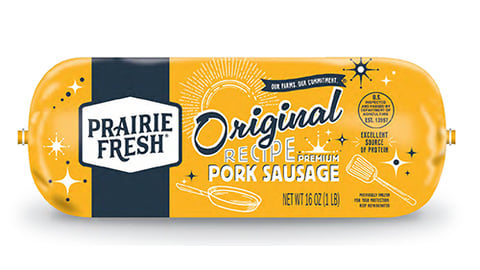 Prairie Fresh Pork Sausage Chub Original Recipe Teaser
