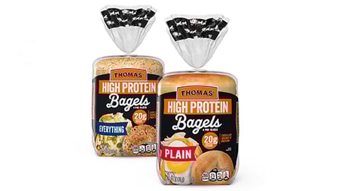 Thomas' High Protein Bagels Teaser