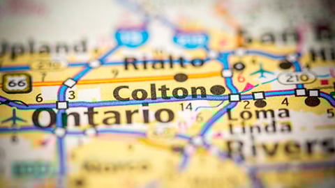 Colton California Map Teaser