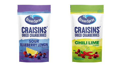Craisins Sour Blueberry and Chili Lime Teaser
