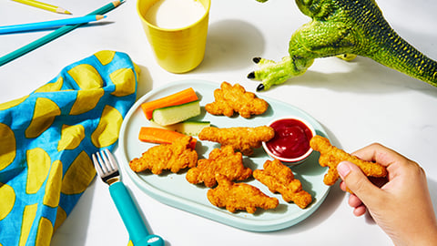 Real Good Foods Lightly Breaded Dino Nuggets Teaser