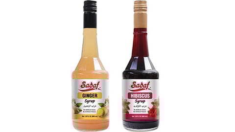 Sadaf Ginger and Hibiscus Syrups Teaser