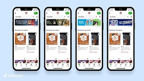 Instacart banners teaser