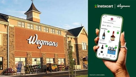 wegmans partners with instacart