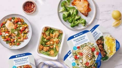 Blue Apron heat and eat teaser