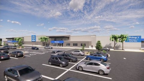 Walmart new store rendering teaser