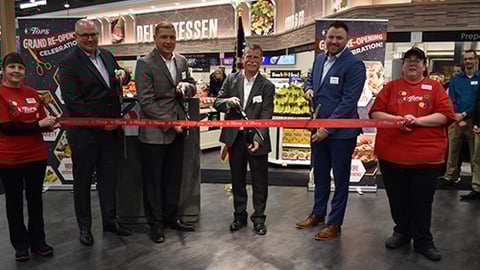 Grand Island N.Y. Tops Ribbon Cutting