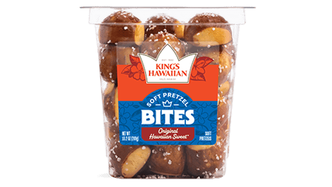 King's Hawaiian Original Hawaiian Sweet Soft Pretzel Bites Teaser