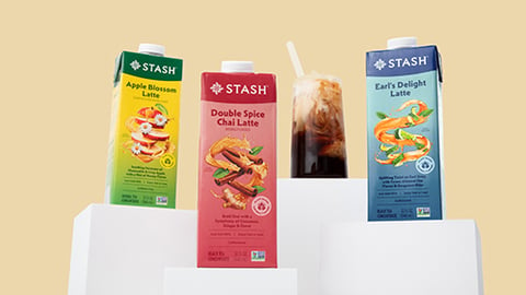 Stash Tea Latte Concentrates Teaser